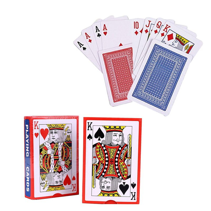 Party Games Using Playing Cards - 54 Vellen/set 56x86 Millimeter Grijs Papier