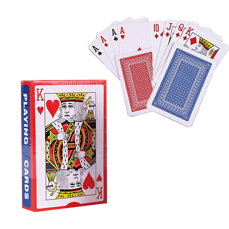 Party Games Using Playing Cards - 54 Vellen/set 56x86 Millimeter Grijs Papier
