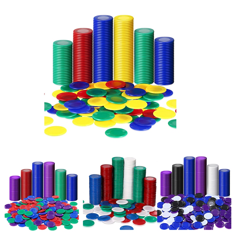 Party Games Bingo - 400 Stuks Plastic Poker Chips Spel