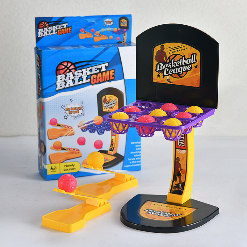Party Games Indoor - Klassieke Finger Flick basketbaltafelspel 2-persoons interactief