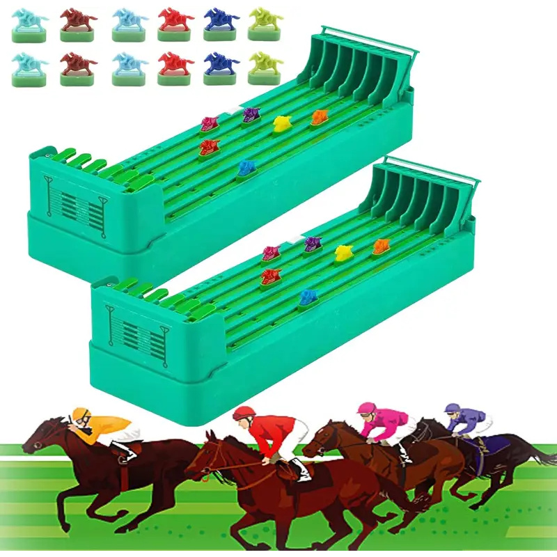 Party Games Easy Kids - Elektrisch paardenracesspel, leuk familiebordspel voor kinderen