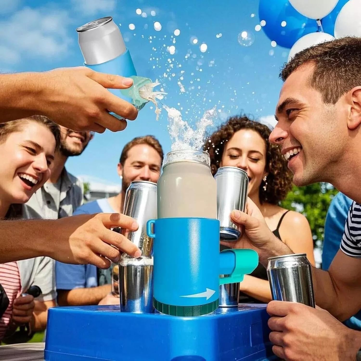 Party Games Game Pass - Shotgun Roulette, Willekeurig biergeweer, Twist-and-Pass Party