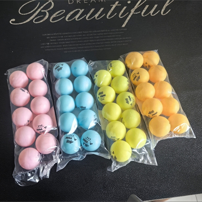 Party Games Jenga - Dopamine Kleurrijke Pingpongballen Blauw Roze Groen