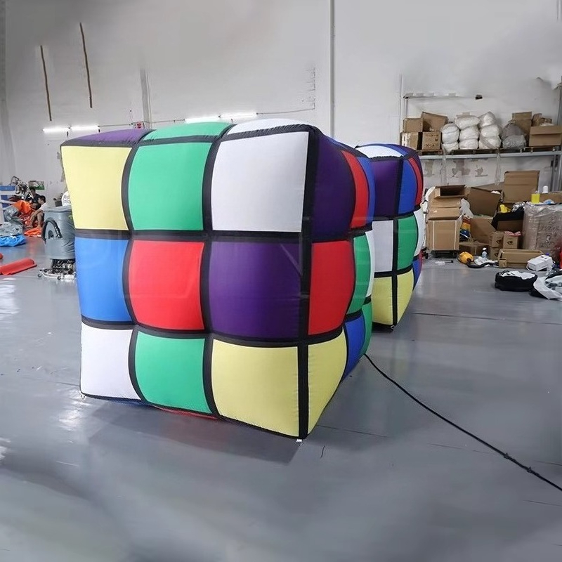 Party Games Gamecube - Gigantisch opblaasbaar | Opblaasbaar puzzelkubusspeelgoed voor