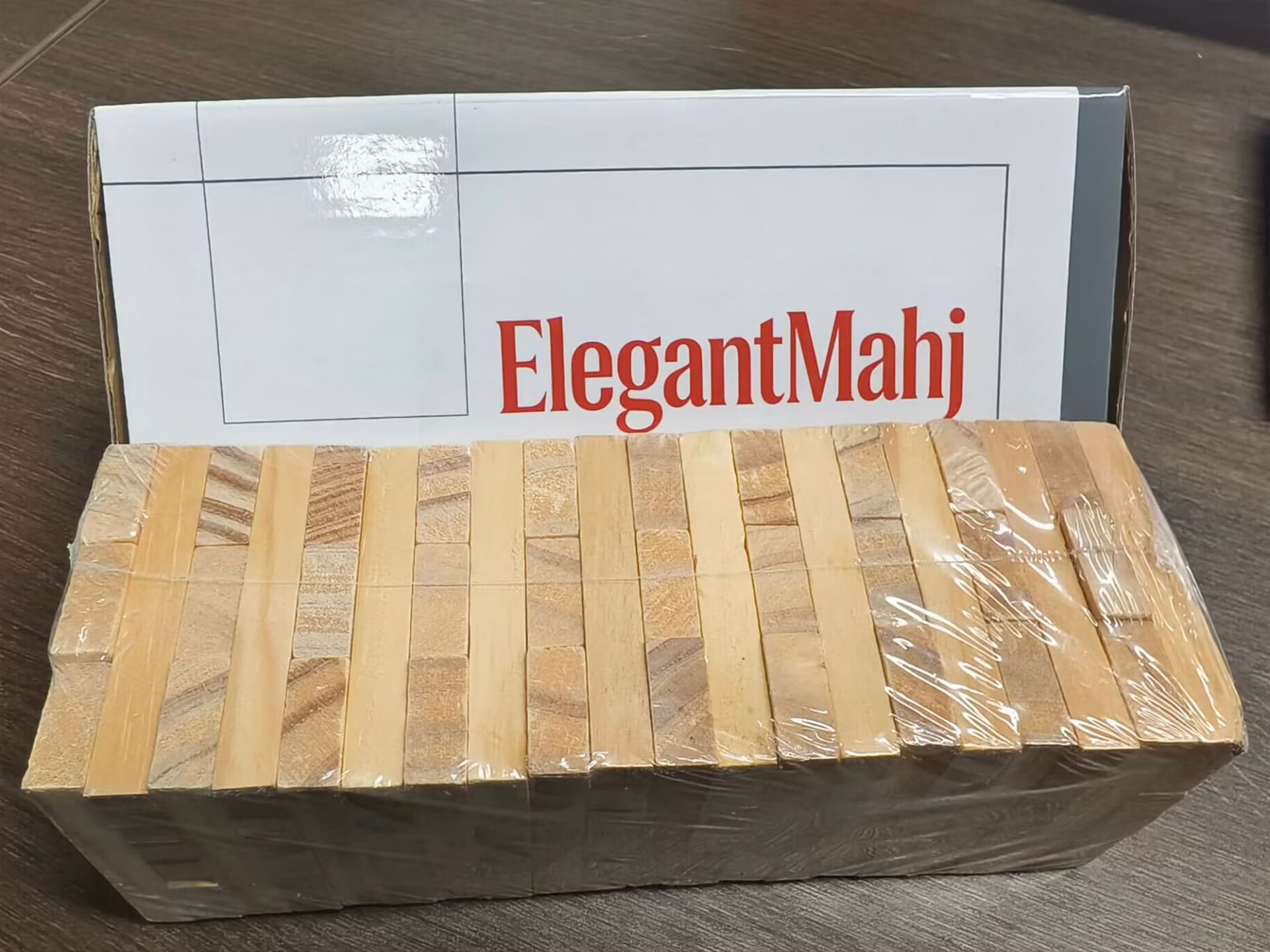 ElegantMahj Timber Tower houte - Party Games Indoor recensie en prijs
