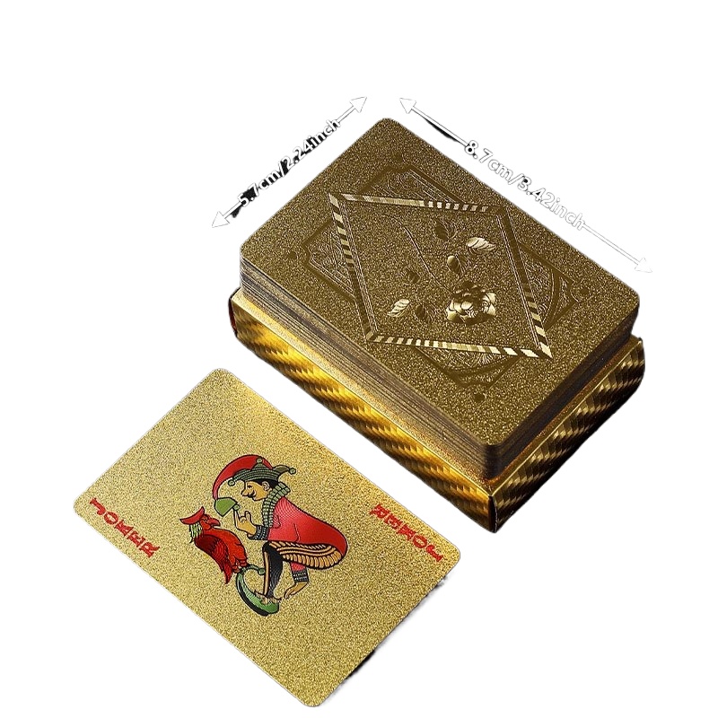 Goudfolie Schedel Pokerkaarten - Party Games Using Playing Cards recensie en prijs