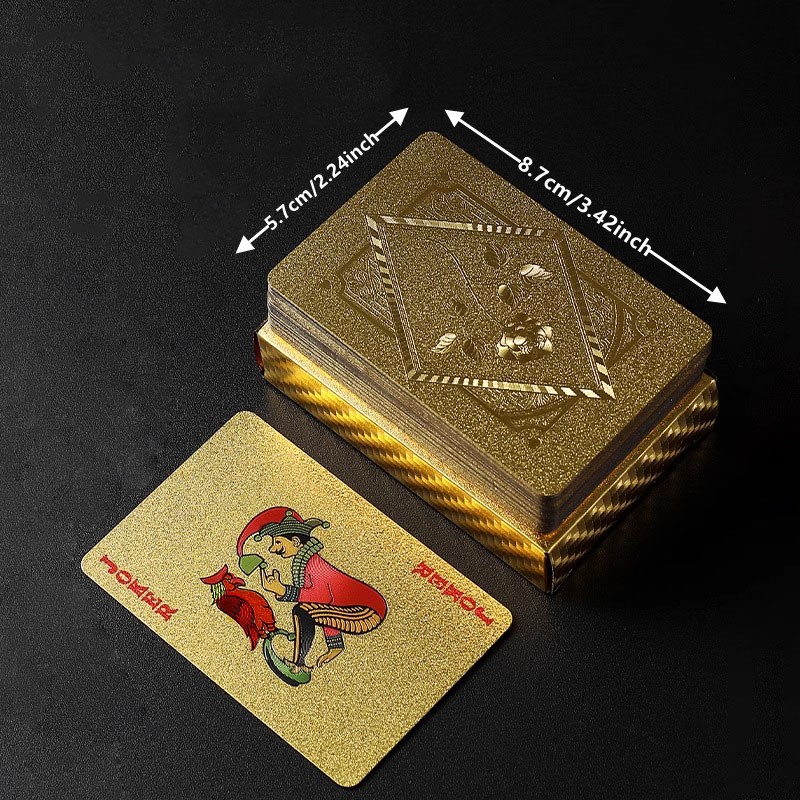Goudfolie Schedel Pokerkaarten - Party Games Using Playing Cards recensie en prijs