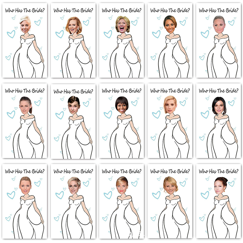 Nieuwe bruidsdouchegames - Wie - Party Games Bridal Shower recensie en prijs