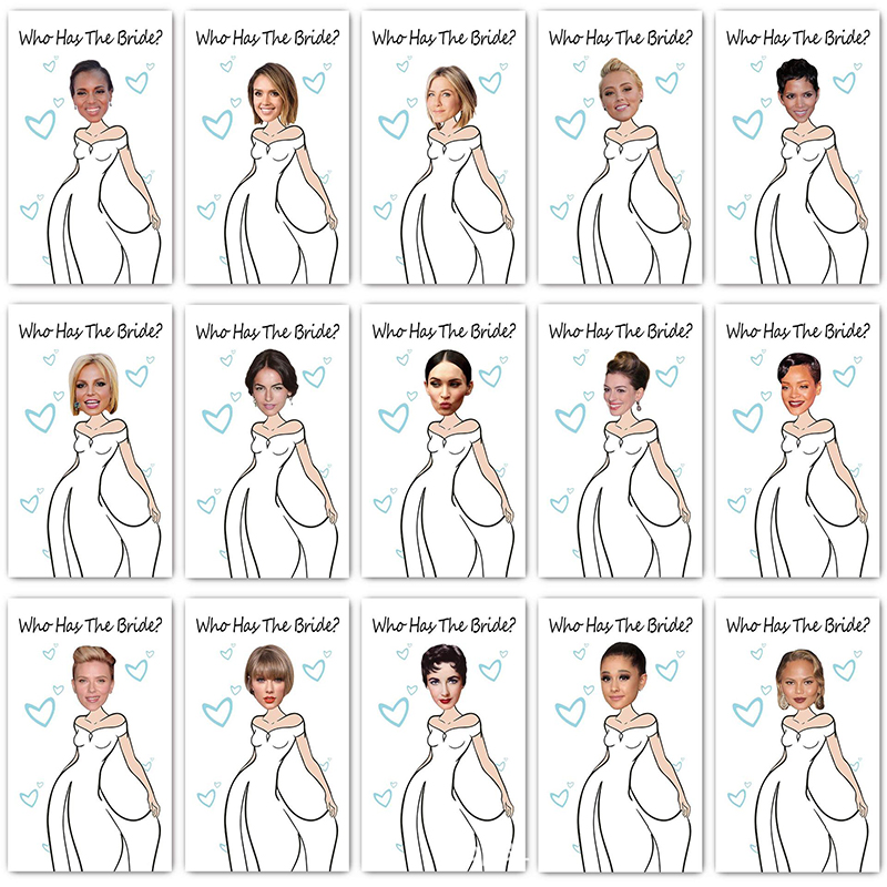 Nieuwe bruidsdouchegames - Wie - Party Games Bridal Shower recensie en prijs