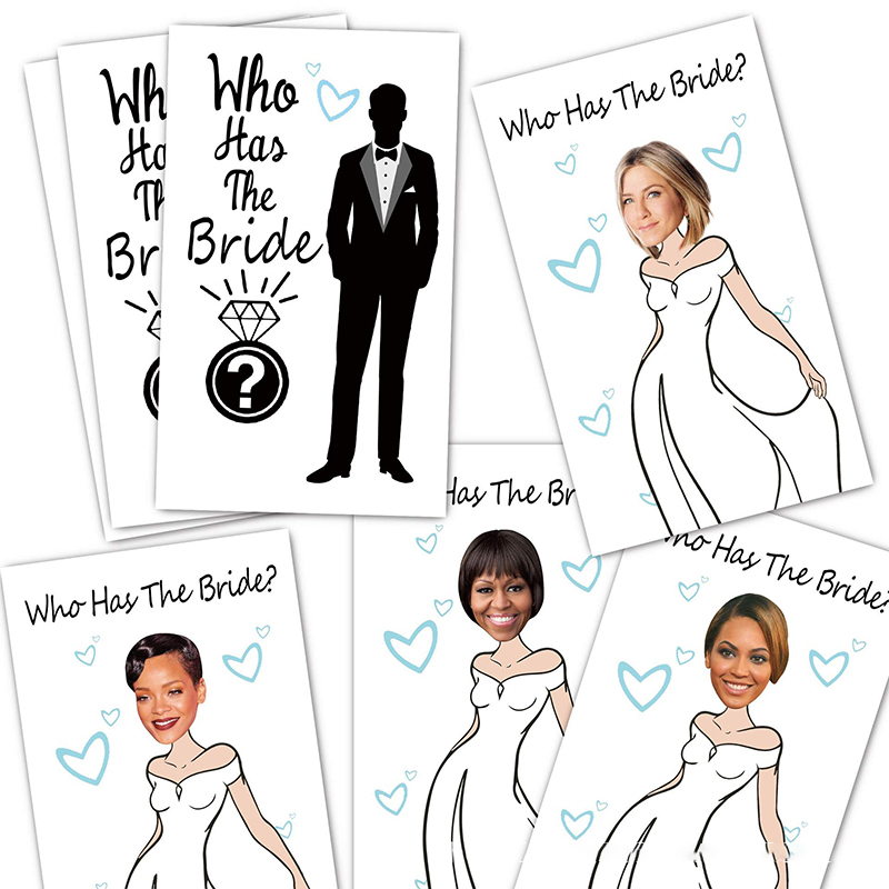 Nieuwe bruidsdouchegames - Wie - Party Games Bridal Shower recensie en prijs