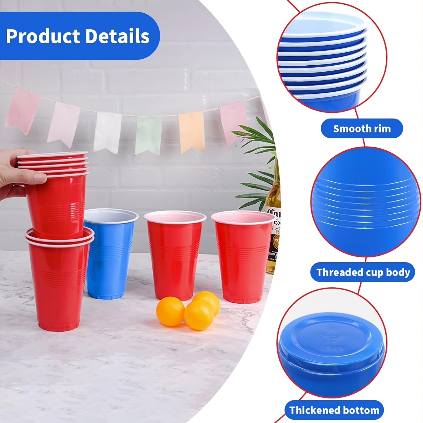 Bierpong-spelset & partybekers - Party Games Jenga recensie en prijs