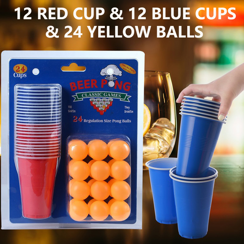 Bierpong-spelset & partybekers - Party Games Jenga recensie en prijs