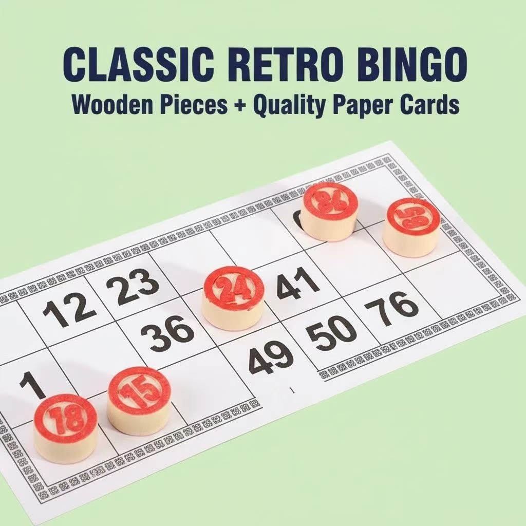 Vintage Russische Lotto Bingo- - Party Games Bingo recensie en prijs
