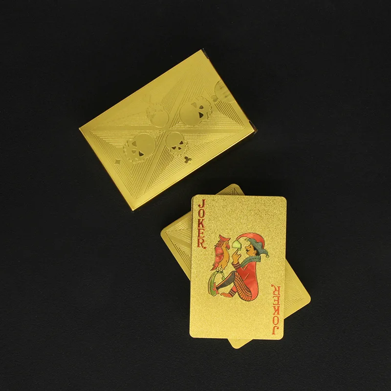 Goudfolie Schedel Poker Kaarte - Party Games Using Playing Cards recensie en prijs