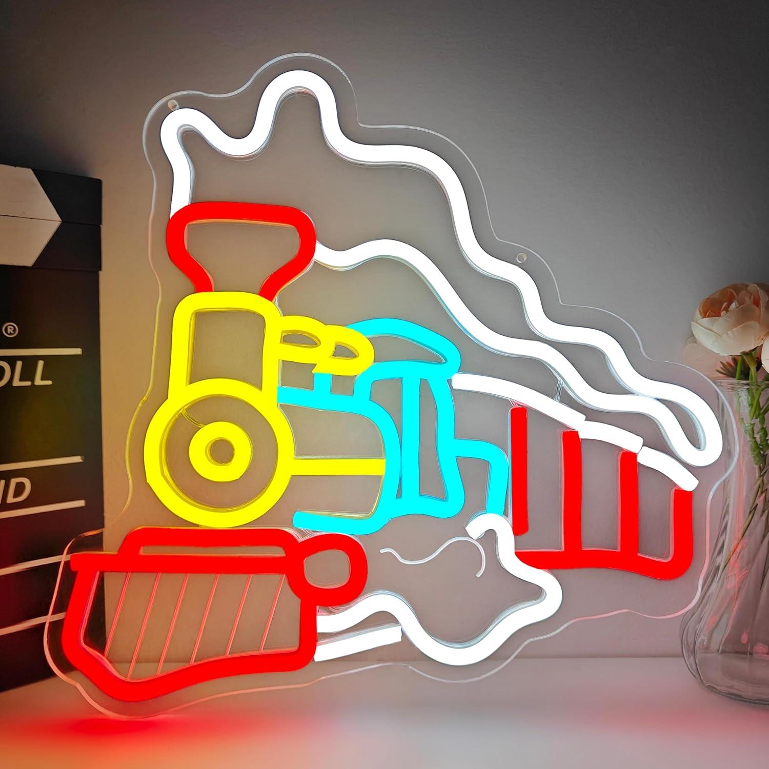 Stoomtrein Neonbord USB Dimbaa - Party Games In Steam recensie en prijs
