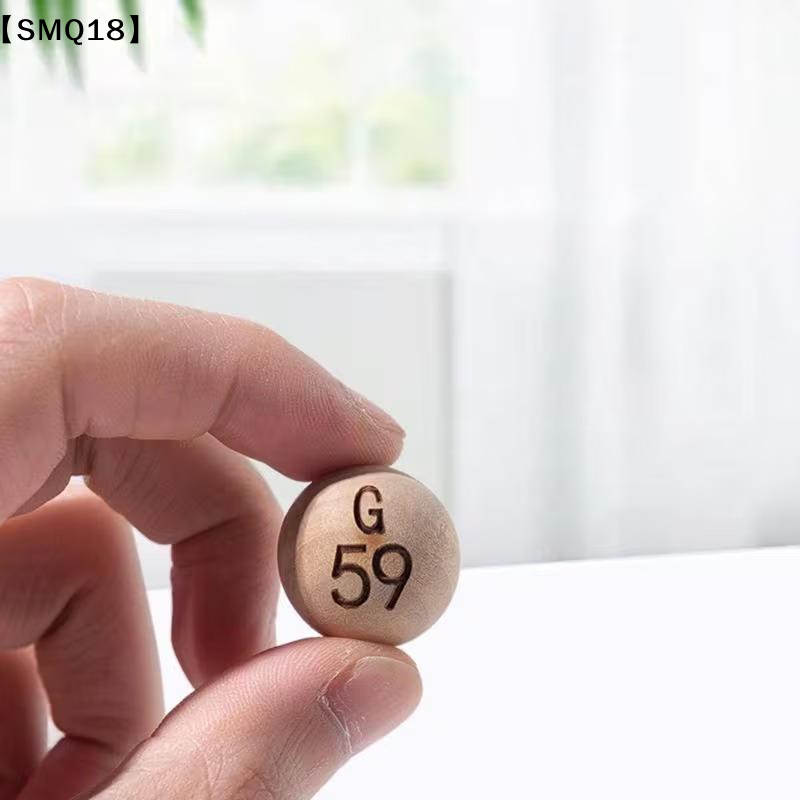 75 stuks natuurlijke bingoball - Party Games Bingo recensie en prijs