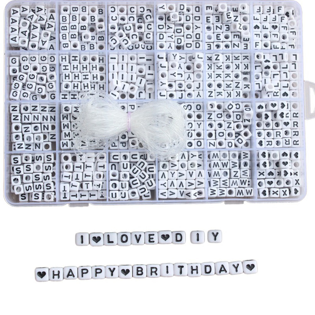 1200 stuks alfabet kralen set  - Party Games Gamecube recensie en prijs