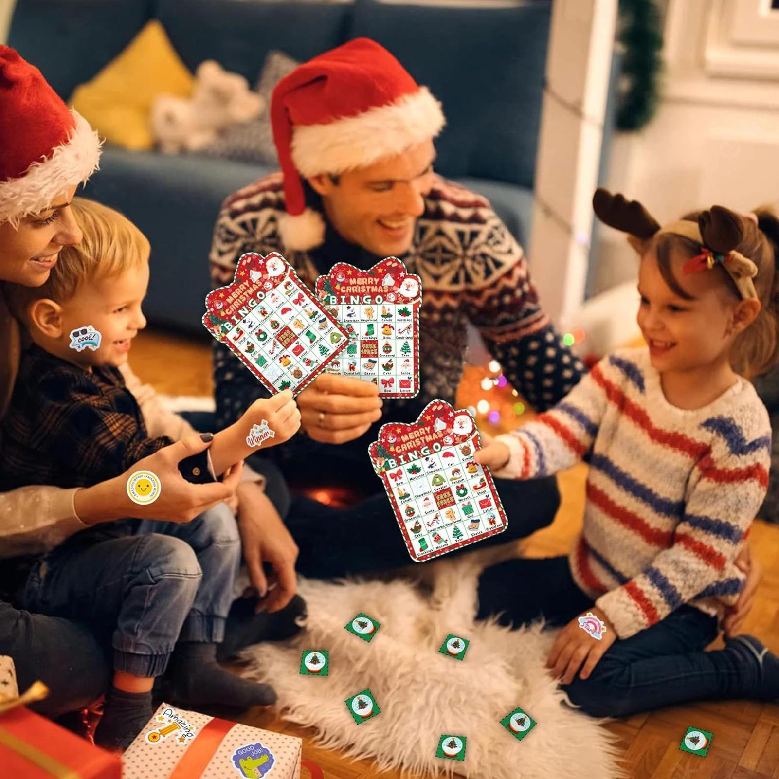 Kerst bingospel 24-kaartenset  - Party Games Bingo recensie en prijs