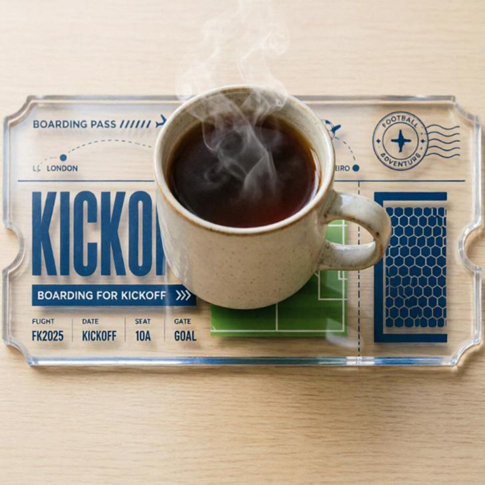 Voetbal Reis Ticket Acryl Onde - Party Games Game Pass recensie en prijs