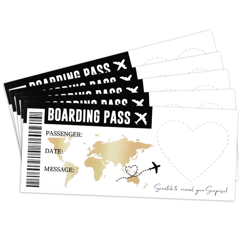 1Set Boarding Pass Thema Scrat - Party Games Game Pass recensie en prijs