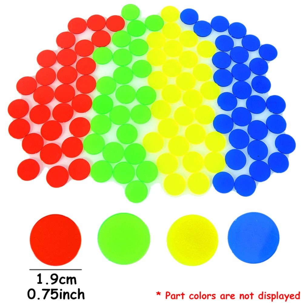 100 stuks nieuwe plastic ronde - Party Games Bingo recensie en prijs