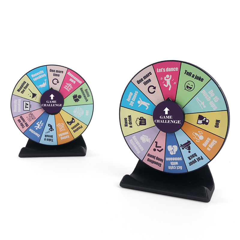 Tafelspel Uitdaging Draaiwiel  - Party Games For 3 People recensie en prijs