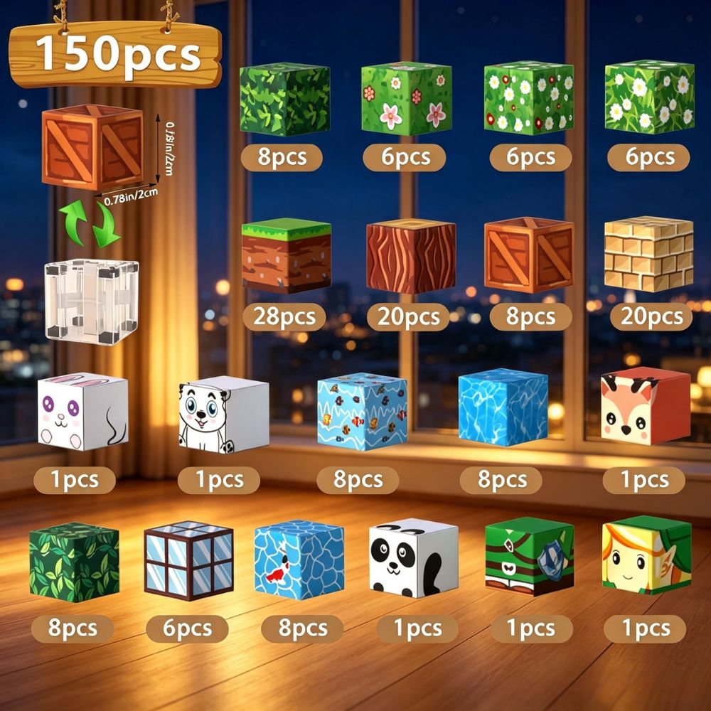 KAVOWORLD 150-delige Magnetisc - Party Games Easy Kids recensie en prijs