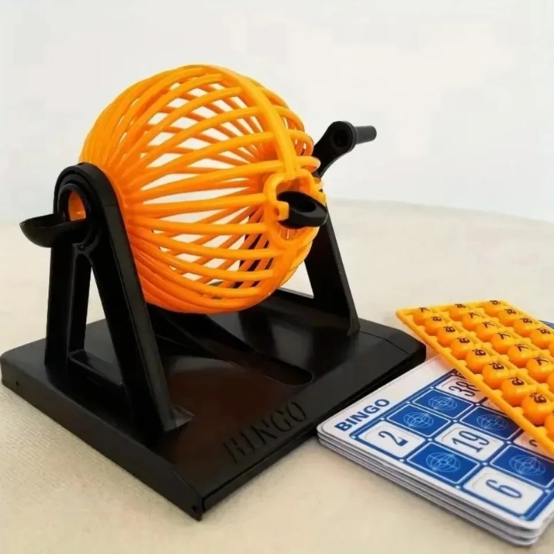 Deluxe bingospelset met kooi B - Party Games Bingo recensie en prijs