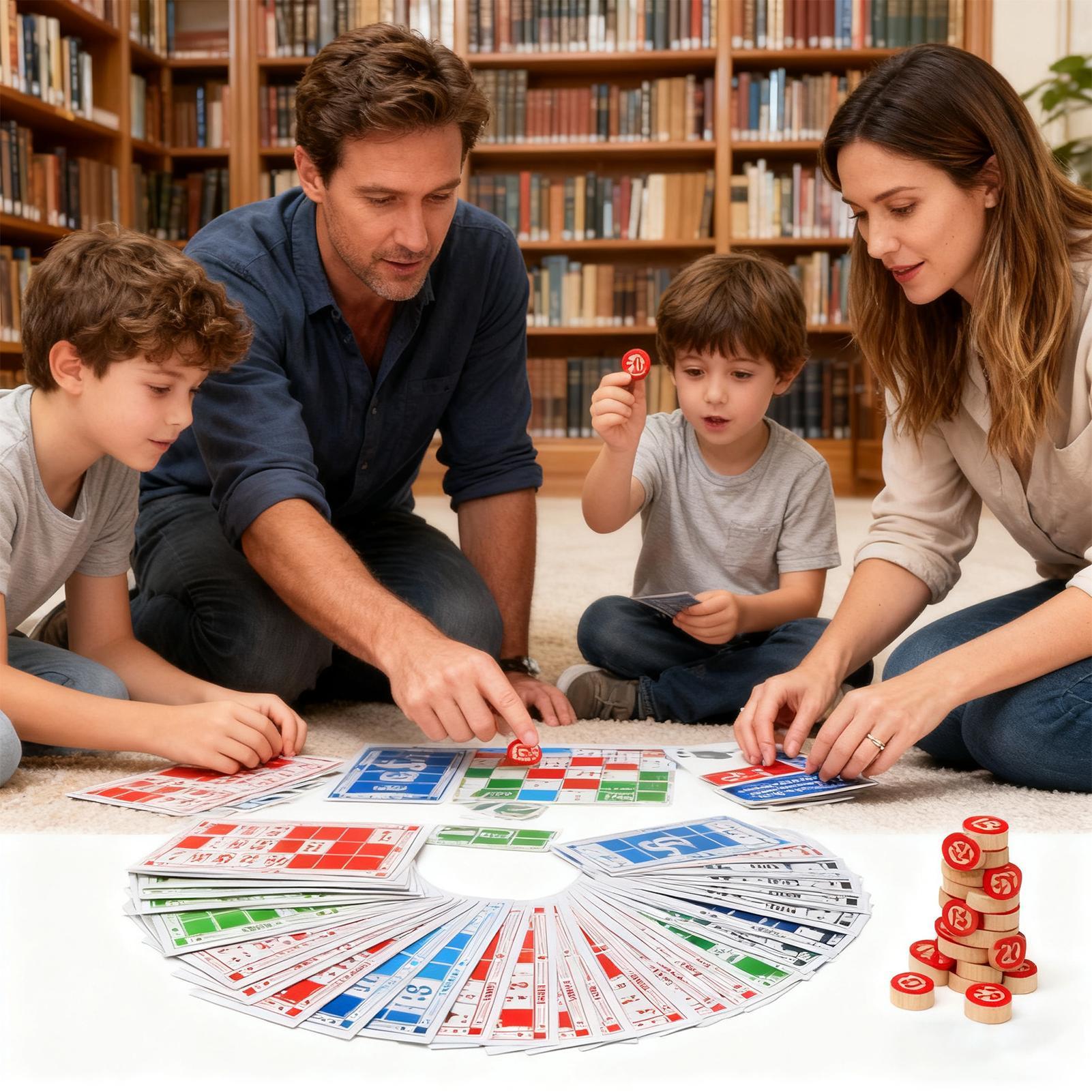 Bingo Set Houten Grappig Educa - Party Games Group For Adults recensie en prijs